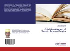 Buchcover von Cobalt Requirement of Sheep in Semi-arid Tropics