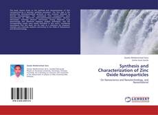 Portada del libro de Synthesis and Characterization of Zinc Oxide Nanoparticles