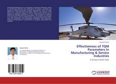Copertina di Effectiveness of TQM Parameters In Manufacturing & Service Industries