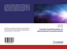 Copertina di Lorentz transformation or parametrical transformation