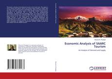 Copertina di Economic Analysis of SAARC Tourism