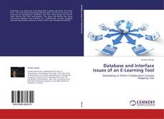 Couverture de Database and Interface Issues of an E-Learning Tool