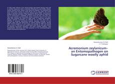 Capa do livro de Acremonium zeylanicum– an Entomopathogen on Sugarcane woolly aphid 