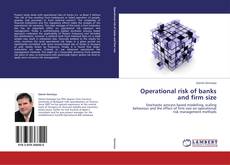 Обложка Operational risk of banks and firm size