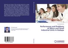 Performance and Problems of Micro and Small Industrial Units in Kadapa kitap kapağı