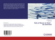 Buchcover von Role of Boron in Steel :   An Overview