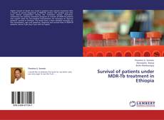 Buchcover von Survival of patients under MDR-Tb treatment in Ethiopia