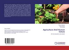 Copertina di Agriculture And Human Values