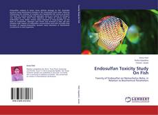 Buchcover von Endosulfan Toxicity Study        On Fish