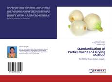 Buchcover von Standardization of Pretreatment and Drying Method