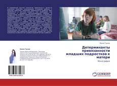 Buchcover von Детерминанты привязанности младших подростков к матери