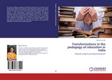 Buchcover von Transformations in the pedagogy of education in India