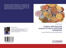 Buchcover von Factors affecting the success of micro and small enterprises