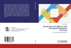 Couverture de Governance of NGOs in the Occupied Palestinian Territory