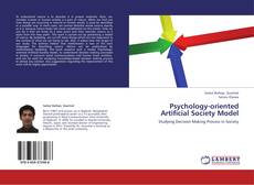 Capa do livro de Psychology-oriented Artificial Society Model 