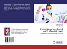 Buchcover von Estimation of the time of death of an individual