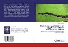 Copertina di Biotechnological studies on Egyptian isolates of Botryococcus braunii