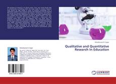 Qualitative and Quantitative  Research  In  Education kitap kapağı