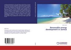 Copertina di Renewable energy development in Samoa