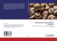 Couverture de Marketing of agricultural produce