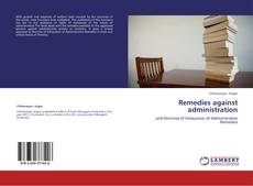 Buchcover von Remedies against administration
