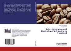 Capa do livro de Policy Integration and Stakeholder Participation  in Swaziland 