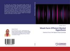 Buchcover von Weak-Form Efficient Market Hypothesis