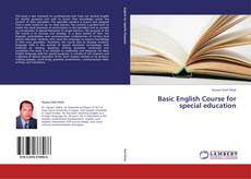 Bookcover of Basic English Course for special education