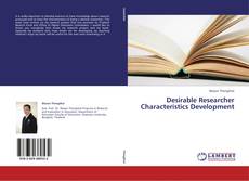 Copertina di Desirable Researcher Characteristics Development