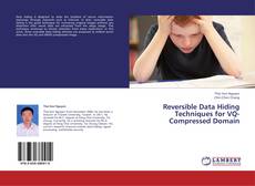 Capa do livro de Reversible Data Hiding Techniques for VQ-Compressed Domain 