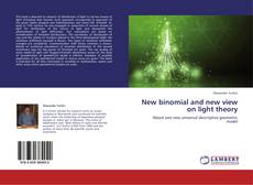 Capa do livro de New binomial and new view on light theory 