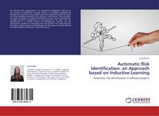 Portada del libro de Automatic Risk Identification: an Approach based on Inductive Learning