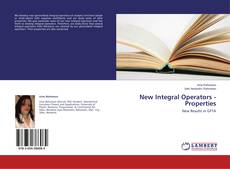 Buchcover von New Integral Operators - Properties