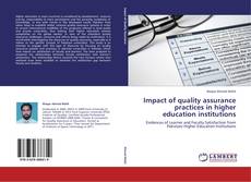 Buchcover von Impact of quality assurance practices in higher education institutions