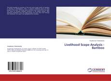 Capa do livro de Livelihood Scope Analysis -Bamboo 