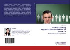 Capa do livro de Understanding Organizational Behavior in Research 