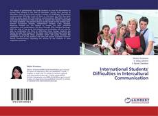 Buchcover von International Students' Difficulties in Intercultural Communication