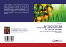 Capa do livro de Communication Gap Regarding Citrus Production in Punjab, Pakistan 