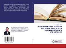 Руководитель органов государственного и муниципального управления kitap kapağı