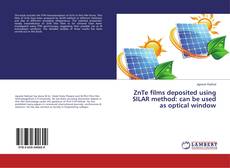 Buchcover von ZnTe films deposited using SILAR method: can be used as optical window