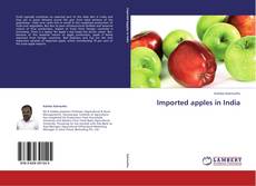 Imported apples in India kitap kapağı