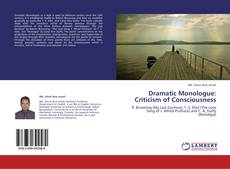 Copertina di Dramatic Monologue: Criticism of Consciousness
