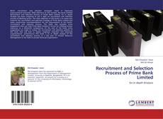 Buchcover von Recruitment and Selection Process of Prime Bank Limited