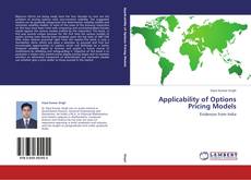 Applicability of Options Pricing Models kitap kapağı