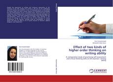 Buchcover von Effect of two kinds of higher order thinking on writing ability