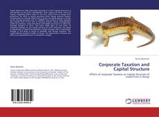 Buchcover von Corporate Taxation and Capital Structure