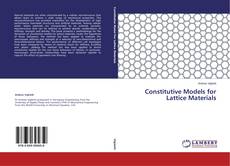 Buchcover von Constitutive Models for Lattice Materials