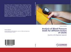Capa do livro de Analysis of Blood Pressure levels for different factors of adults 