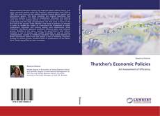 Capa do livro de Thatcher's Economic Policies 