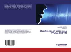 Buchcover von Classification of Voice using SVM and RBFNN